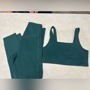 Girlfriend Collective Bra and Leggings Set
